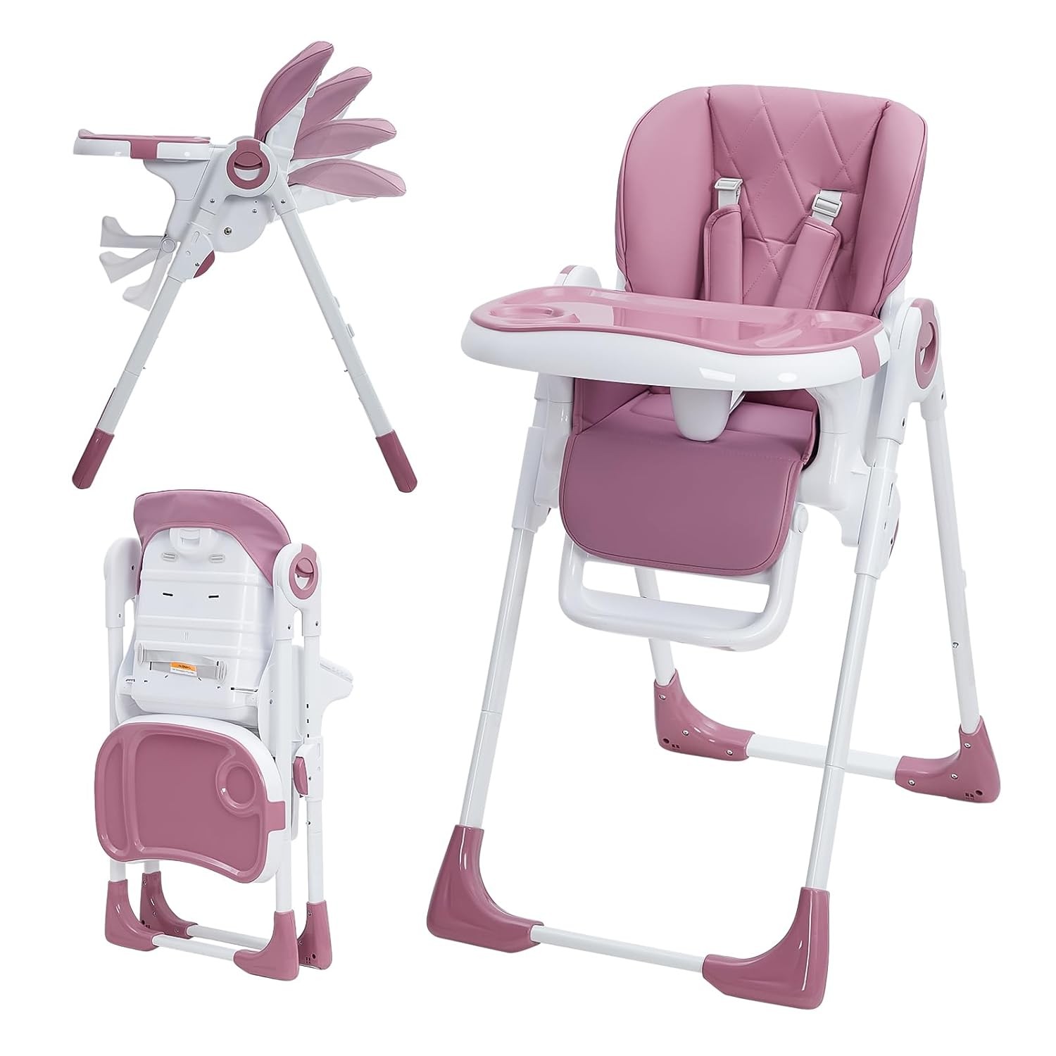 Multifunctional Foldable With Adjustable Height & Removable Tray