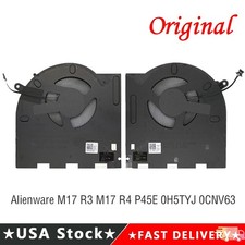 OEM For Dell Alienware M17 R3 M17 R4 RTX 0H5TYJ 0CNV63 2020 CPU GPU Cooling Fan