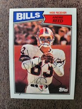 Andre Reed Cards, Rookie Card and Autographed Memorabilia Guide 14
