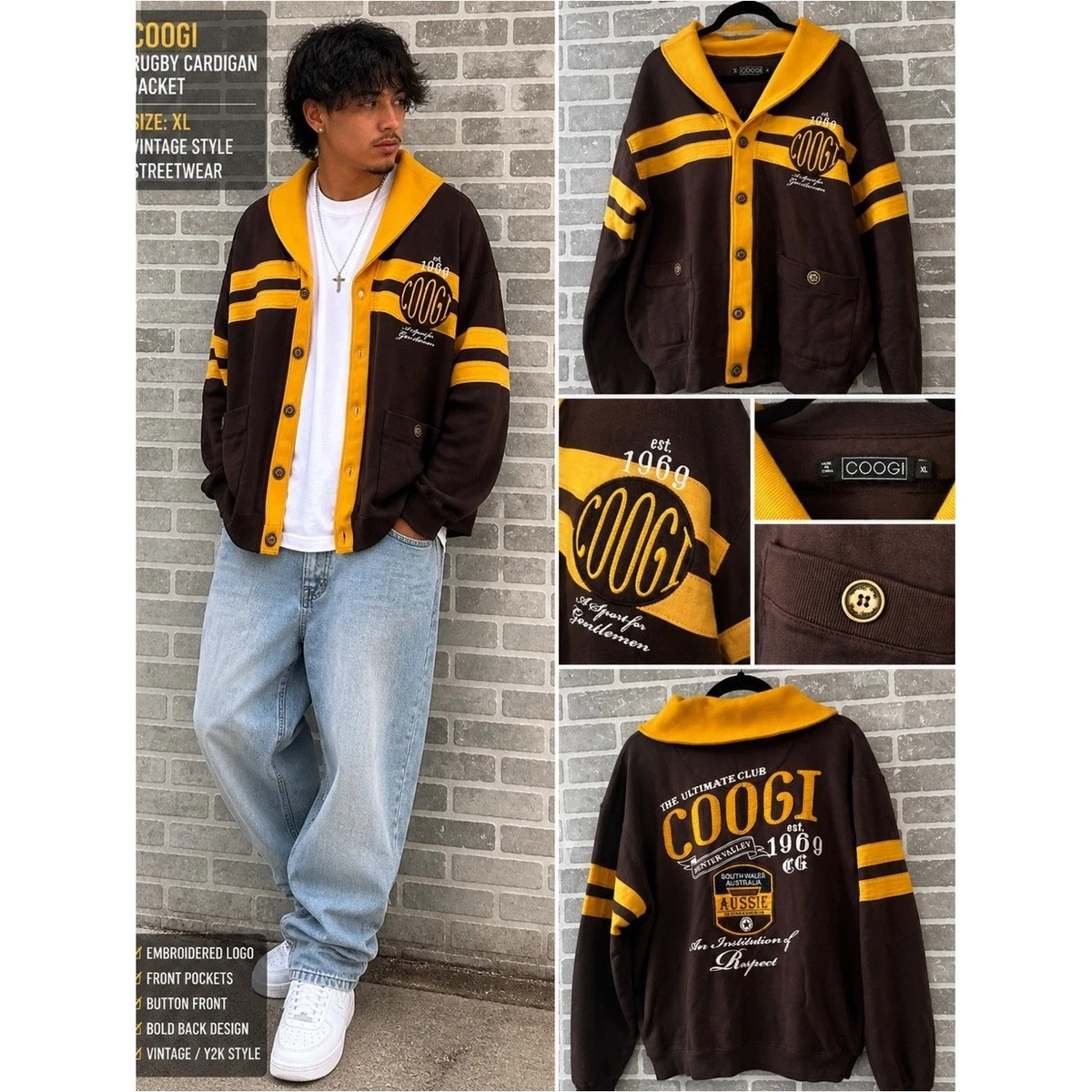 coogi cardigan products for sale | eBay