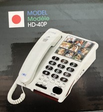Serene Innovations HD-40P High Definition Amplified Photo Phone SENIOR Telephone
