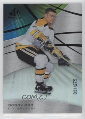 2019-20 Upper Deck SP Game Used Rainbow 31/275 Bobby Orr #98 HOF mq4