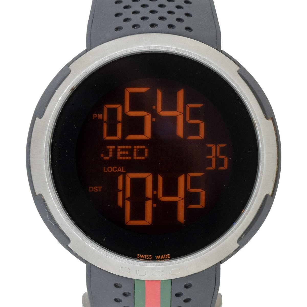 Gucci Sport Stainless Steel 49mm Digital Mens Watch | eBay display picture 2