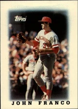 1988 Topps Mini Leaders #47 John Franco - BB