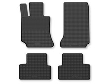 Gummifußmatten für Mercedes CL W215 1999-2006 4tlg Schwarz ohne Stopper Gummifußmatten für Mercedes CL W215 1999-2006 4tlg Schwarz ohne Stopper
