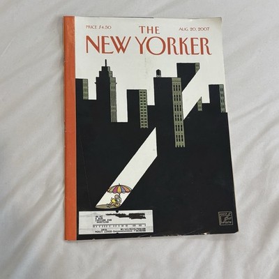 The New Yorker Magazine August 20 2007 Summer Reading Giuliani Asperger s