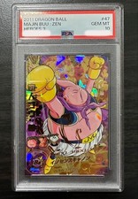 PSA 10 Dragon Ball Heroes H3-47 UR Majin Buu Trading Card Authentic Rare