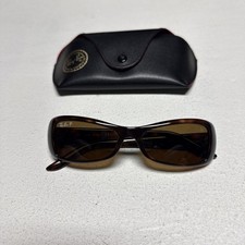 Vintage Rayban RB4074 RB 4074 Tortoise Shell Sunglasses w Case Women