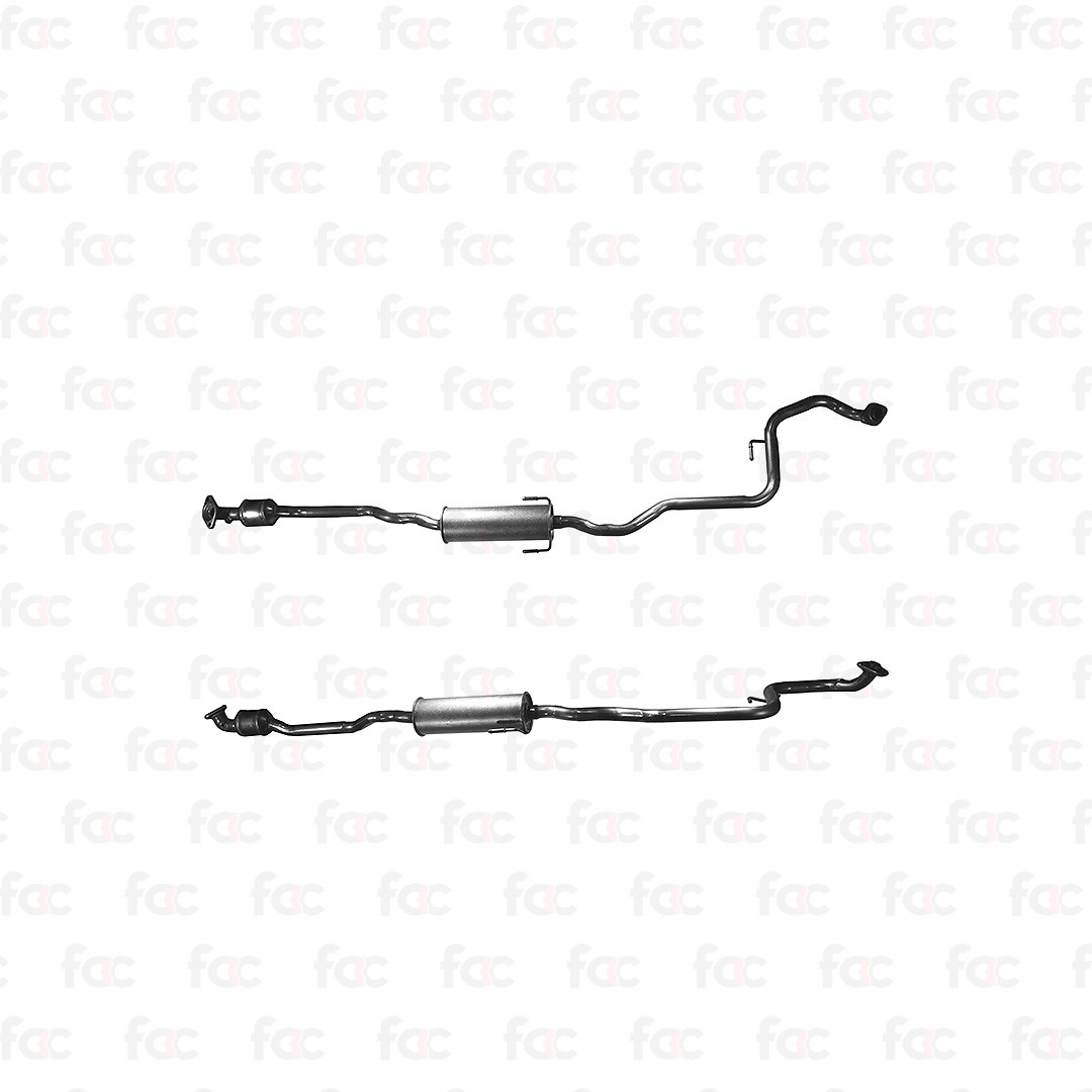 Homologated Petrol Catalytic Converter For Toyota Yaris 1.5 17- Euro 6 BM Cats