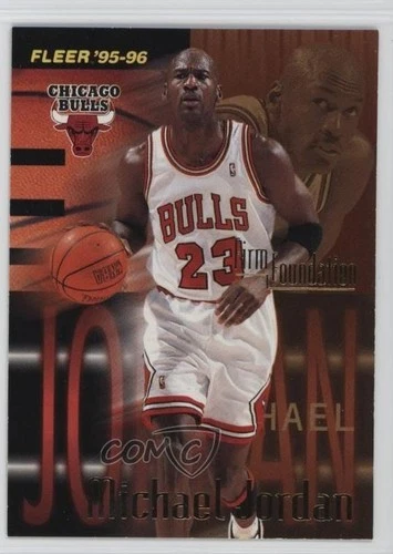 1995-96 Fleer Michael Jordan #323 HOF