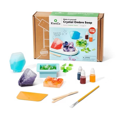 KiwiCo Crystal Ombre Soapmaking