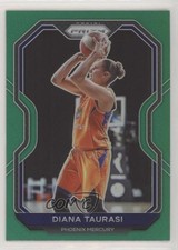 2021 Panini Prizm WNBA Green Prizm Diana Taurasi #28 1v7