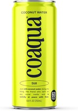 Coaqua Coconut Water,Natural Electrolytes for Hydrat, Naturally Sweet
