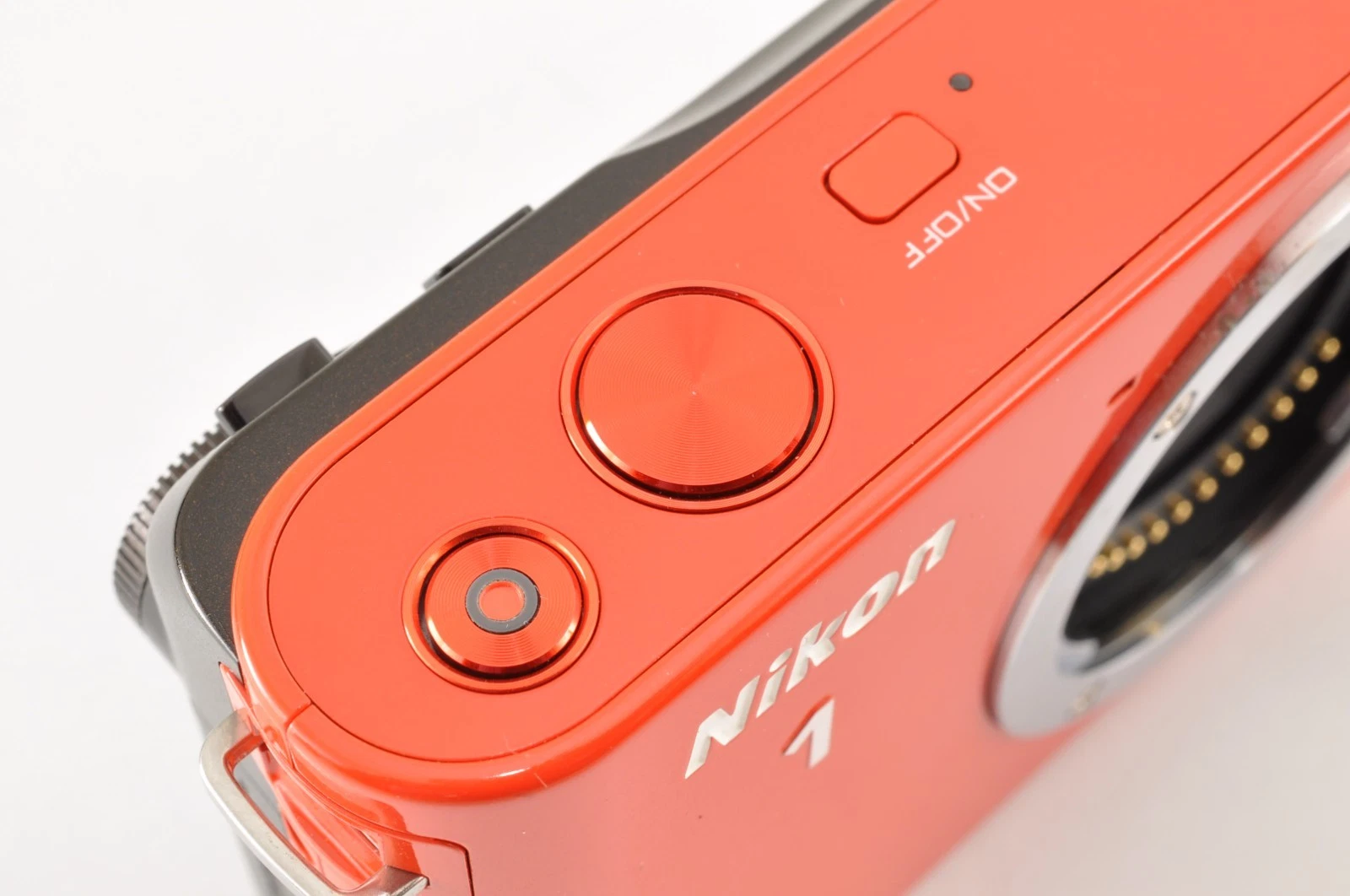 Rare! [Top Mint+] Nikon 1 J2 Orange Digital Camera W zoom Lens Kit US OR Stock image 11