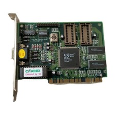  SALE  RARE VINTAGE CARDEX S3 TRIO64 PCI VGA CARD MXB171