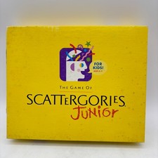 Scattergories Junior COMPLETE Milton Bradley 1989 Words Party Kids Family