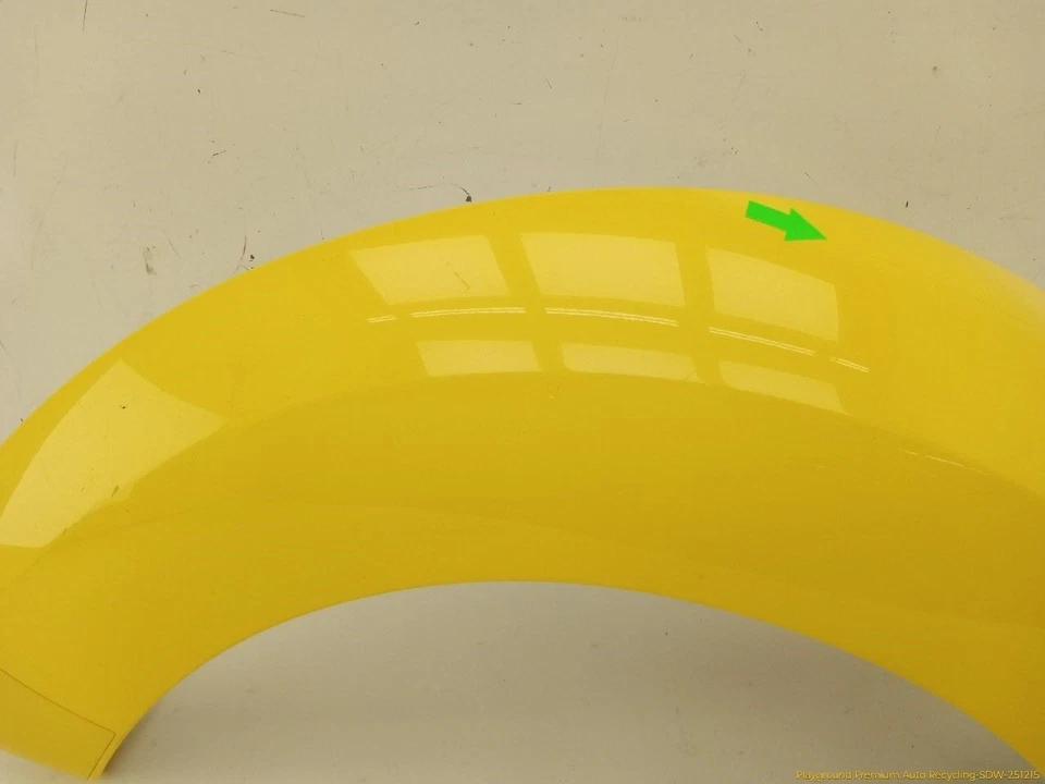 Volkswagen VW Beetle Driver Left Rear Fender Panel Yellow Fits 2006-2010 06 07 - Изображение 4 из 4