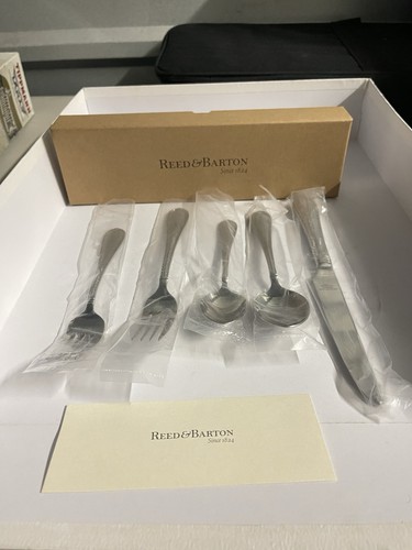 Reed & Barton Allora 18/10 Stainless Steel 5-Piece Place Setting, Service for 1 - Picture 2 of 4