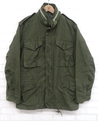 The Real McCoy's M-65 Field Jacket 2nd Model Aluminum Zipper Small