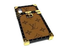 LOUIS VUITTON M62619 Monogram Reverse Eye Trunk iPhone X/xs Case Ap9644