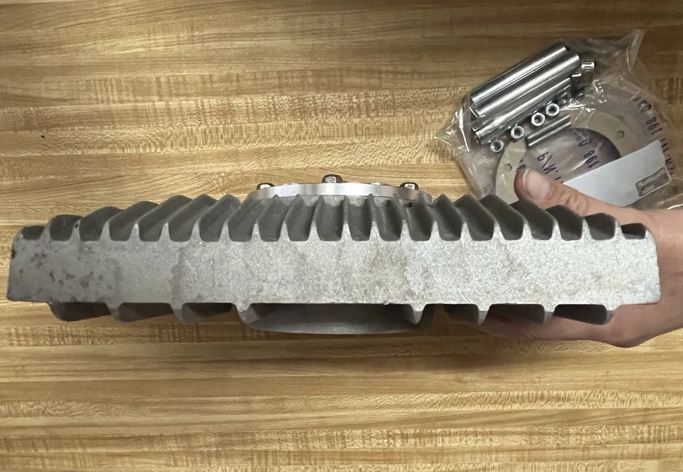 VW TIPO 1 CÁRTER PROFUNDO CÁRTER ACEITE VOLKSWAGEN REFRIGERADO POR AIRE +1,5 CUARTOS DE GALÓN CAPACIDAD ACEITE Foto 3 de 4