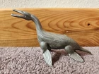 1950'S PREHISTORIC TIMES Marx Set "KRONOSAURUS" Marbled Metallic Silver RARE