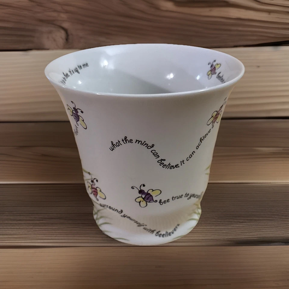 Taza de té café Mary Kay "Cree que puedes tener éxito" de cerámica coleccionable 12 oz usada en excelente estado Foto 3 de 4
