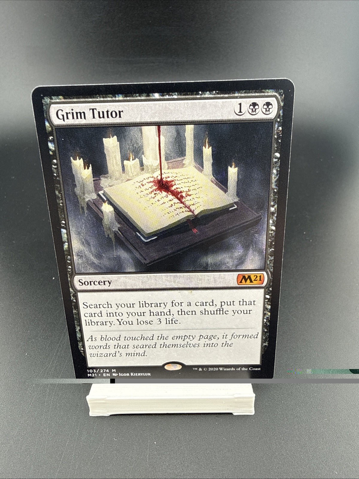 MTG Grim Tutor Core Set 2021 Mythic Regular Card #103 NM