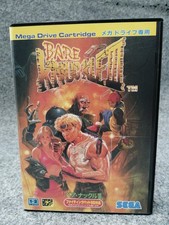 SEGA Bare Knuckle III Mega Drive Game Classic Beat 'Em Up Cart