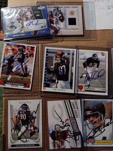 90s 2000s Chicago Bears Card Lot 43 Cards Autos Relic & Rookies - Picture 2 of 9