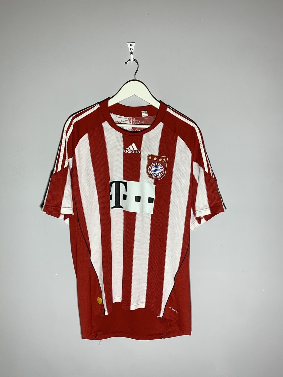 Bayern Munchen Adidas 2010/11 Home Y2k Blokecore Football