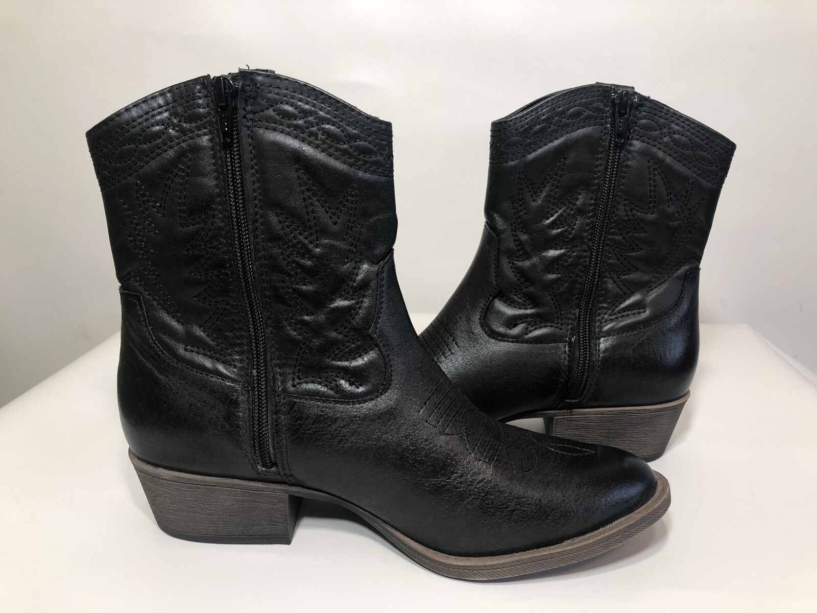 Coconuts By Matisse PISTOL Womens Black Cowboy/Western Boots Siz 8.5M