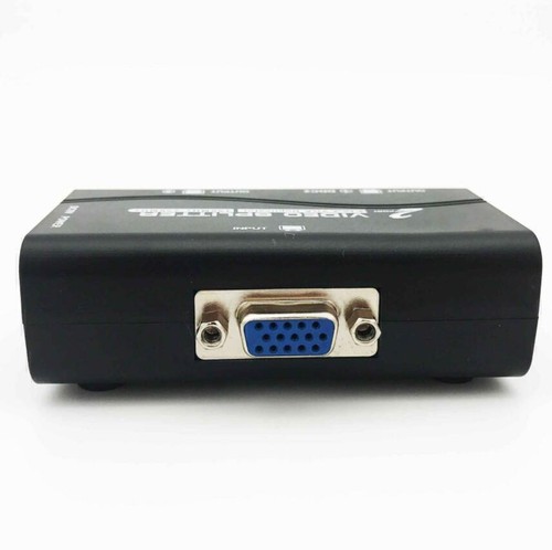 Hochauflösende 1 zu 2 Monitor Switch VGA Video Splitter Converter Adapter - Afbeelding 9 van 11