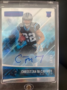 2017-Christian-Mccaffrey-Rookie-And-Stars-Signed-Auto-14-25-Card