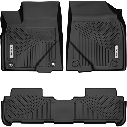 OEDRO Floor Mats Liners Front+Rear For 20142019 Toyota Highlander AllSeason 659514676302 eBay