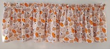 Fall Pumpkin Valance Curtain