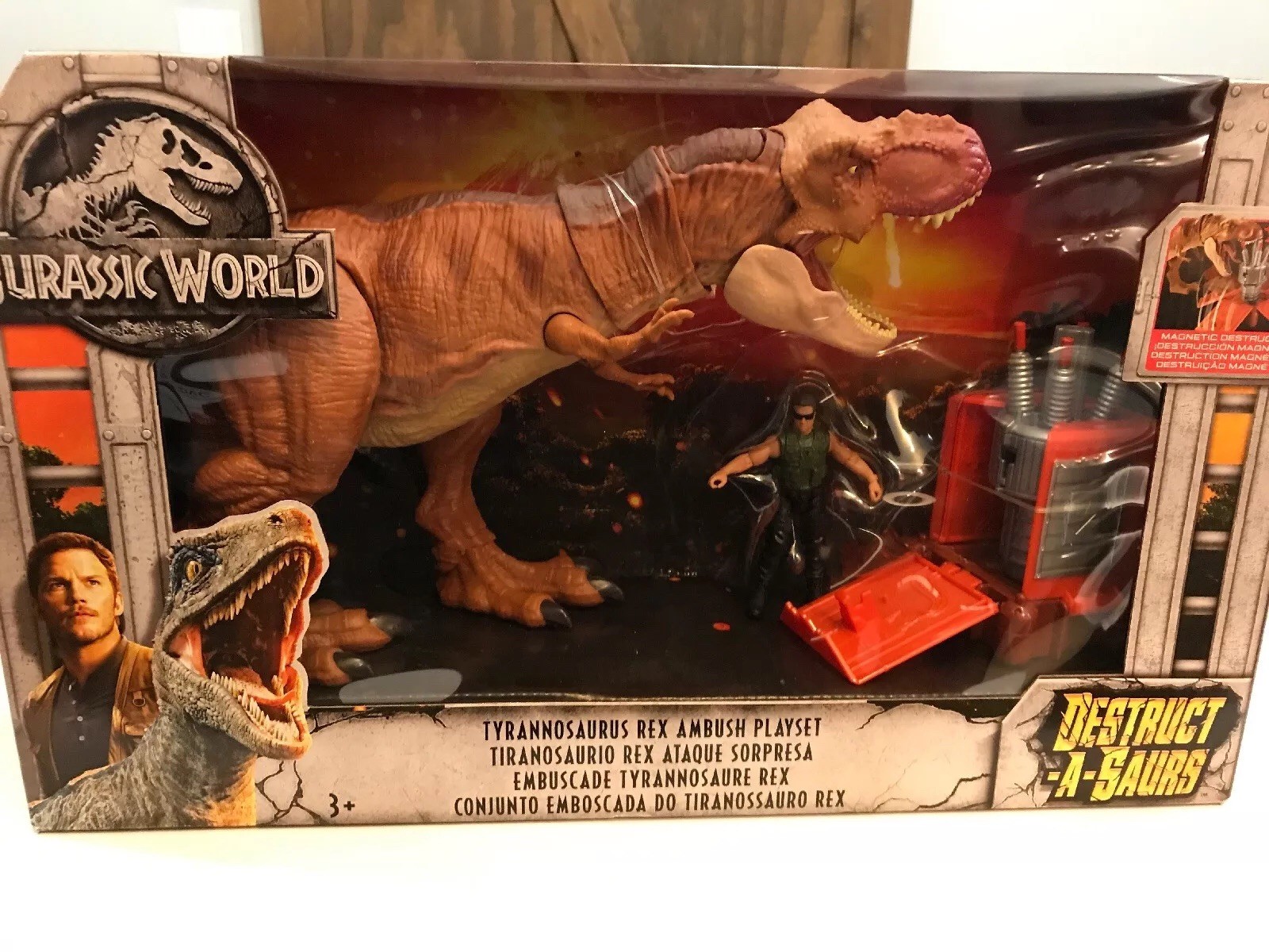 tyrannosaurus rex ambush playset
