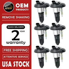 Pack of 6 Ignition Coils for Chevy Trailblazer GMC Canyon Envoy UF-303 C1395