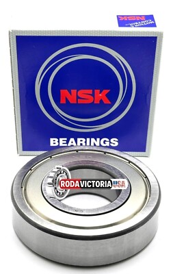 NSK 6308 ZZ C4 DEEP GROOVE BALL BEARING, METAL SHIELDED 40x90x23mm