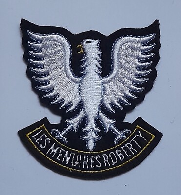 Gesticktes Aufnäher ''Adler'' der Menuires-Roberty (73)