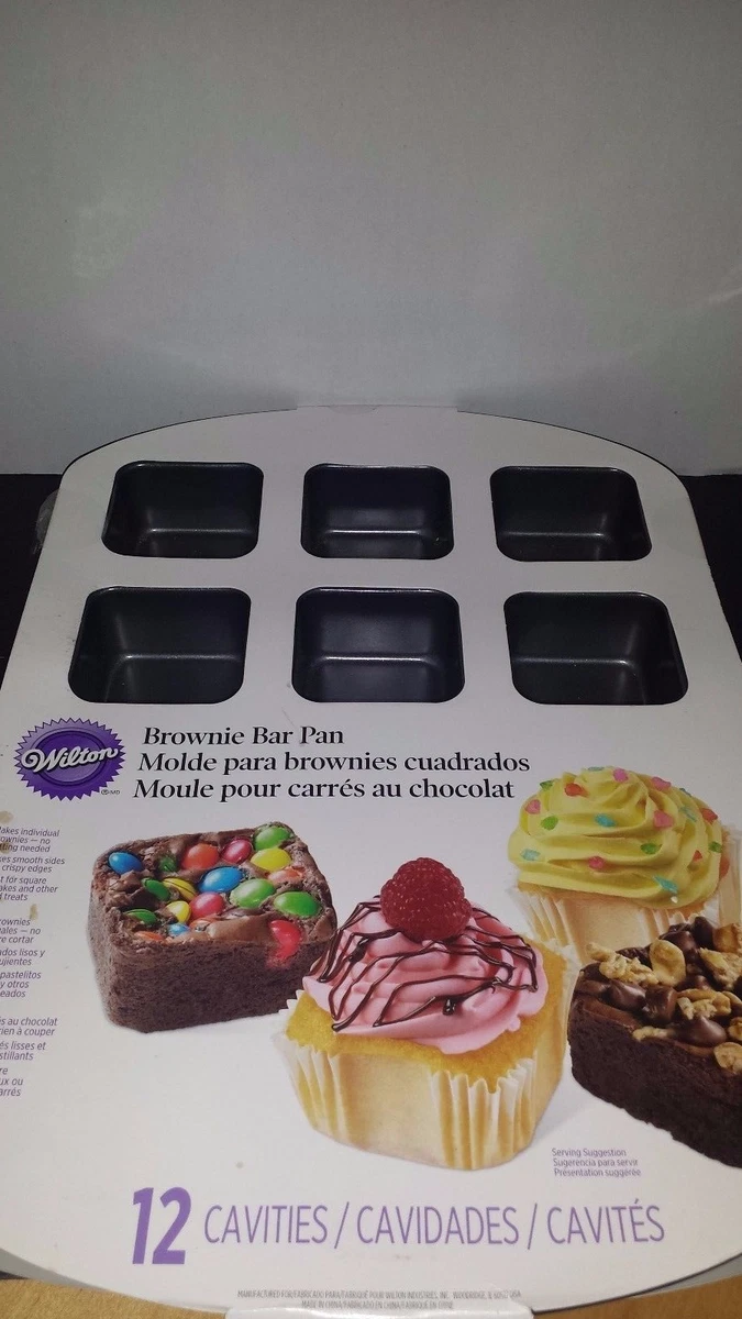 Wilton 12 Cavity Brownie Bar Pan