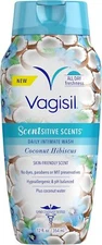 Vagisil Feminine Wash for Intimate Area Hygiene, Scentsitive Scents, 12 oz.