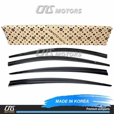 Smoked Window Sun Vent Visor Rain Guards 4pcs for 2017-2020 Hyundai Elantra