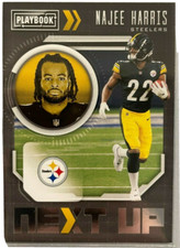 NAJEE HARRIS RC NEXT UP INSERT 2021 Panini Playbook Football ROOKIE STEELERS