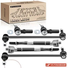 6Pcs Stabilizer Sway Bar Link Tie Rod End Front for Honda Odyssey 2011-2017 3.5L