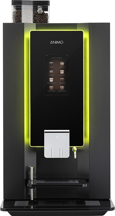 Gewerbe Kaffeevollautomat mit Festwasseranschluß Touchdisplay