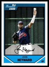 2007 1ST BOWMAN PAPER ROOKIE JAYSON HEYWARD DODGERS R73