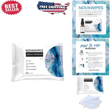 Soft, Absorbent Eyelid Wipes – Strong, Lint-Free, and Non-Irritating - 30 Count