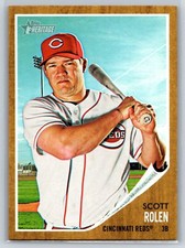 2011 Topps Heritage Scott Rolen Cincinnati Reds #205