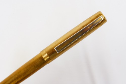 Rocket Mechanical Pencil Vintage Brushed Metal Gold Tone USA Pencil - Picture 3 of 4